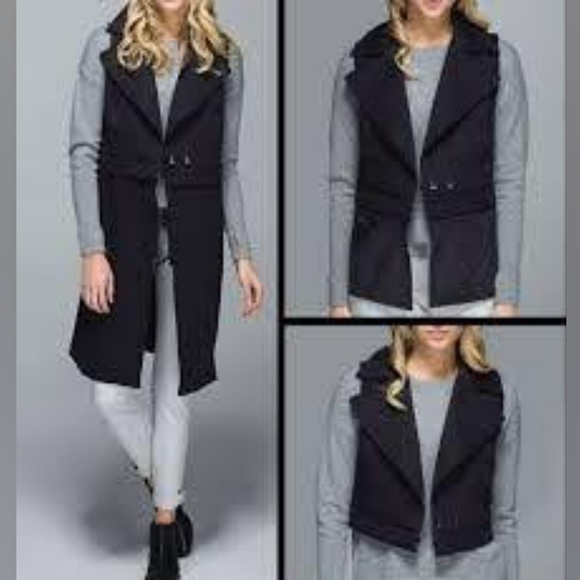Lululemon Black Quick Change Vest Size 8 - Picture 12 of 12